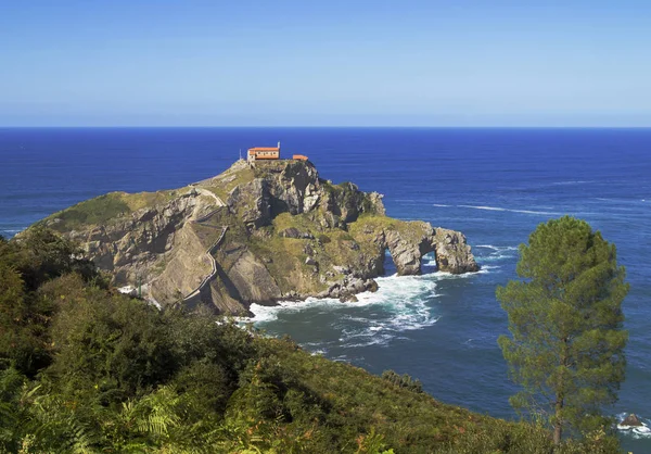 Isola di Gaztelugatxe — Foto Stock