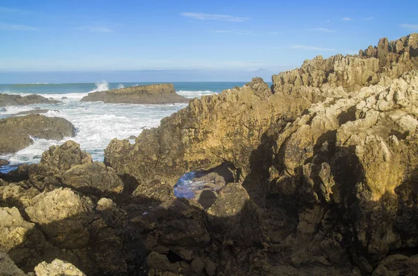 Costa de Cantabria, tormenta — Foto de Stock