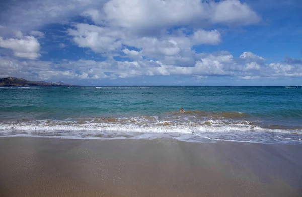 Las Canteras céu — Fotografia de Stock