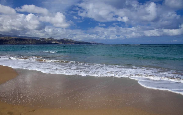 Las Canteras cielo — Foto de Stock