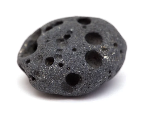 Small black volcanic pebble — 스톡 사진