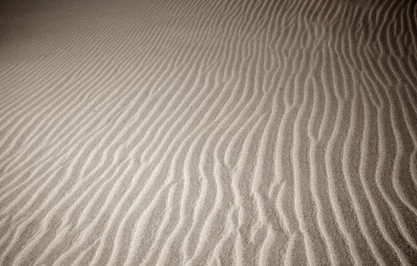 Sand and wind pattern on dunes — Stock Photo, Image