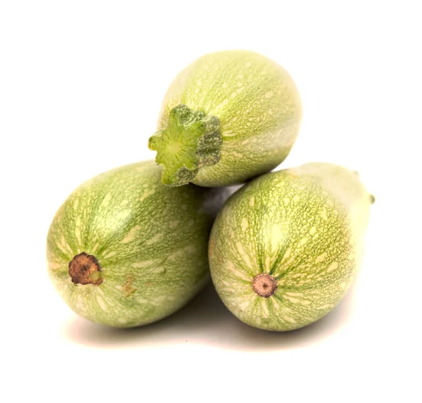 Light Green Called White Calabacin Variety Summer Squash Courgette Popular — Stock Photo, Image