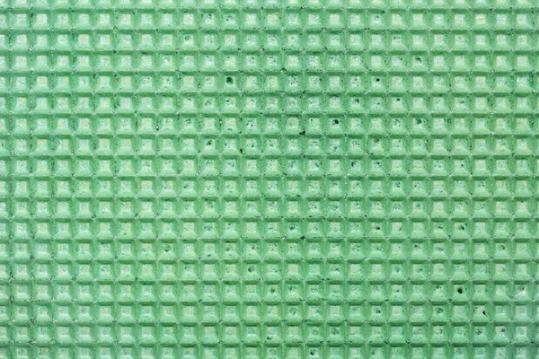 Pozadí a texturu povrchu zelené oplatka cukrovinek — Stock fotografie