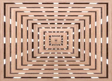 Simetrik şeklin Ahşap Çıta yapılan arka plan