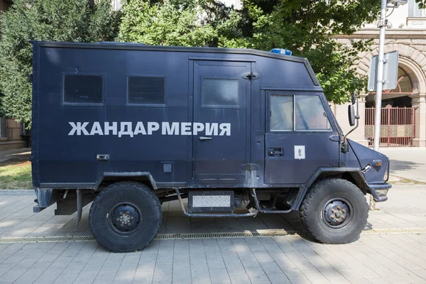 Voiture de police spéciale. Bulgarie . — Photo