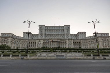 Parlamento Sarayı Romanya Bükreş başkenti.