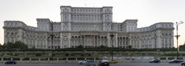 Parlamento Sarayı Romanya Bükreş başkenti.