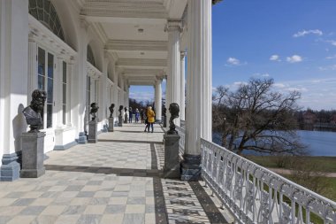 Pushkin, St. Petersburg Catherine sarayda Cameron gsi heykel koleksiyonu.