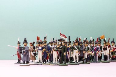 Teneke askerler Taktik düzene 1812 Napolyon Savaşları sırasında