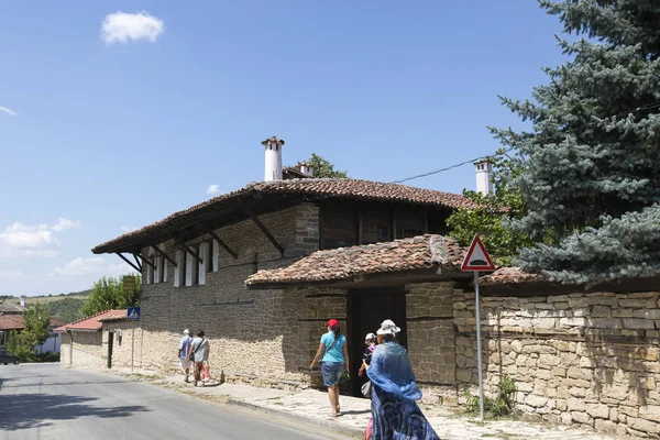 Veliko Tarnovo Bulgaria Agosto 2017 Strada Nel Villaggio Arbanasi Veliko — Foto Stock