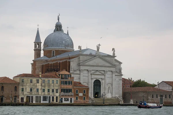 Veneza Itália Agosto 2019 Igreja Redentore Veneza Calçadão Ilha Giudecca — Fotografia de Stock