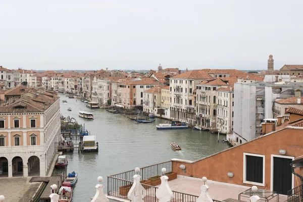 Venedig Italien Augusti 2019 Utsikt Över Venedig Från Taket Till — Stockfoto