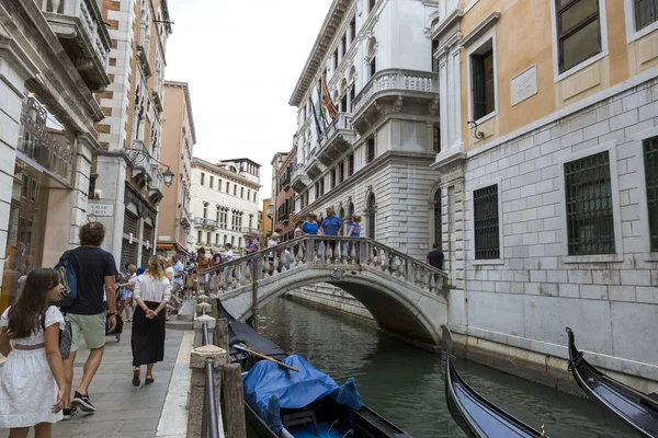 Venice Italy August 2019 Walk Streets Canals Venice — Stock Photo, Image