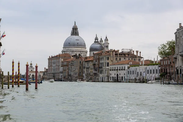 Венеція Італія Серпня 2019 Доми Собору Санта Марія Делла Салат — стокове фото