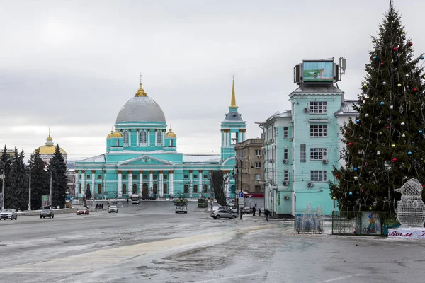 Kursk Russia January 2020 View Znamensky Cathedral Center Kursk — 스톡 사진