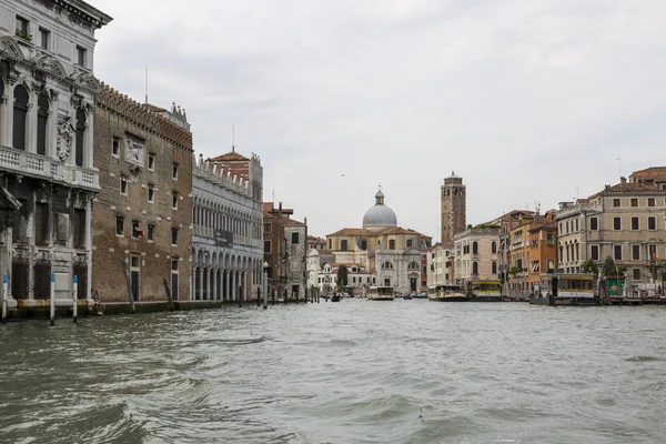 Venice Italy August 2019 View Grand Canal Center Venice — Stock Photo, Image