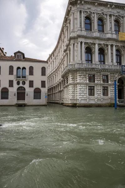 Veneza Itália Agosto 2019 Arquitetura Fachada Dos Edifícios Antigos Cidade — Fotografia de Stock