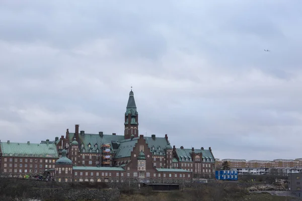 Stockholm Suède Janvier 2020 Vue Maison Soins Infirmiers Stockholm — Photo