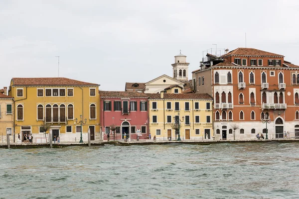 Венеція Італія Серпня 2019 Архітектура Фасад Старих Міських Будівель Венеції — стокове фото