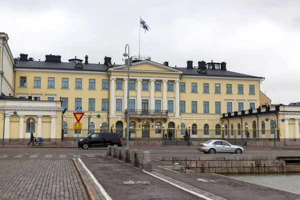 Helsinki Finlandia Enero 2020 Edificio Del Palacio Presidencial Residencia Trabajo —  Fotos de Stock