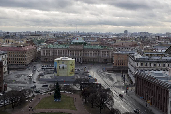 San Pietroburgo Russia Gennaio 2020 Veduta San Pietroburgo Dal Ponte — Foto Stock