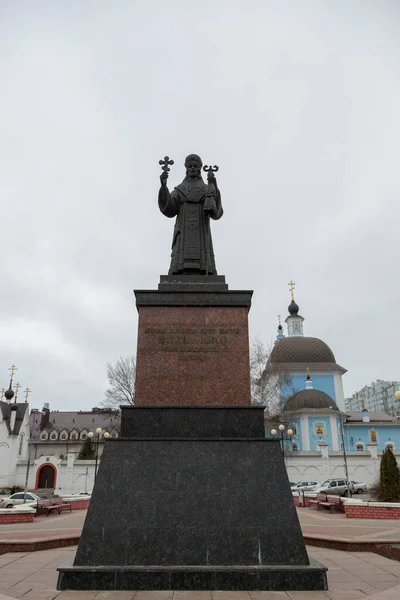 Belgorod Rusland Januari 2020 Monument Voor Joasaph Het Centrum Van — Stockfoto