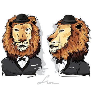 Aslan gibi insan kılığında