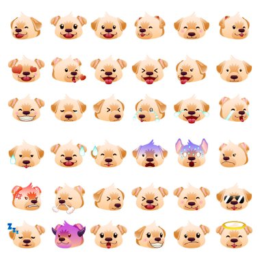 Emoji ifade ifade Labrador Retriever köpek