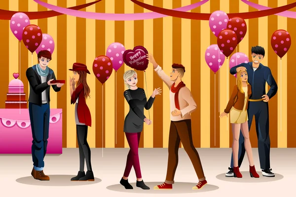 Fête de la Saint-Valentin — Image vectorielle