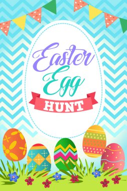 Easter Egg Hunt Poster clipart