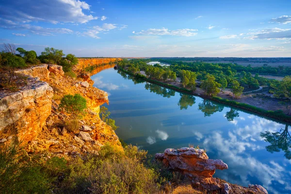 Uitzicht op de Murray rivier — Stockfoto