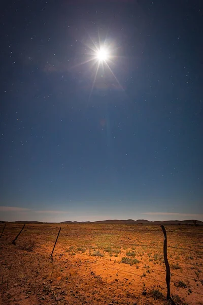 Vista sulla Luna nell'Outback — Foto Stock