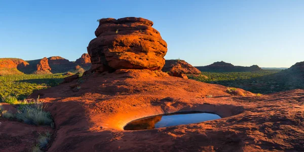 Εκπληκτική Σχηματισμός Βράχου Στην Βόρεια Επικράτεια Αυστραλία — Φωτογραφία Αρχείου