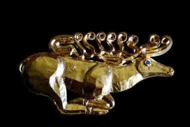 İskit altın, geyik