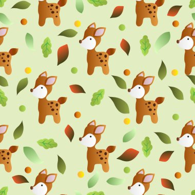 oyuncak bebek geyik ile Seamless Modeli