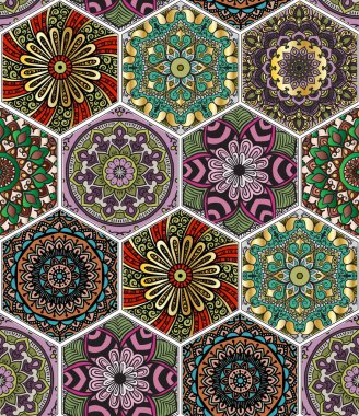 Doğulu pürüzsüz desen