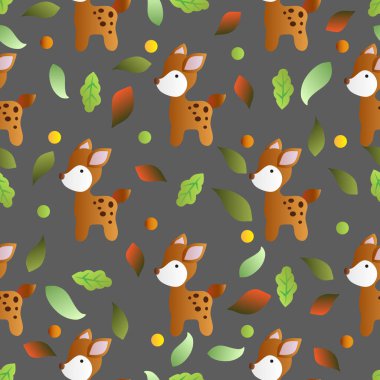 oyuncak bebek geyik ile Seamless Modeli