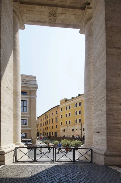 Borgo Santo Spirito 'nun fotoğrafı ve evleri — Stok fotoğraf