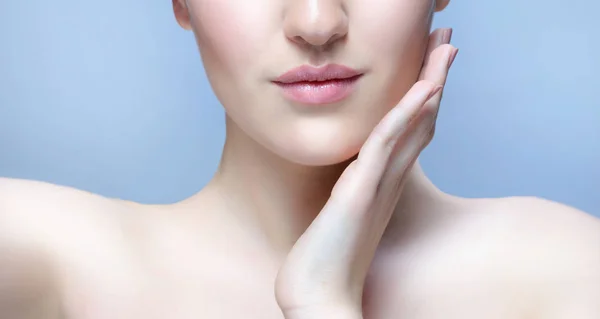 Woman beauty face neck — Stock Photo, Image