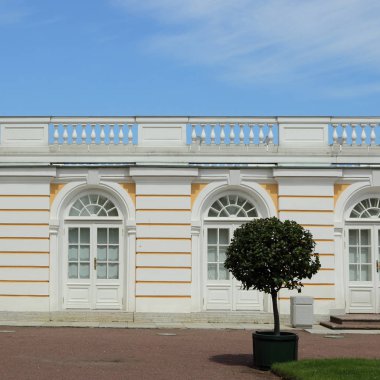 Aziz peter ve paul Sarayı kilisede peterhof.
