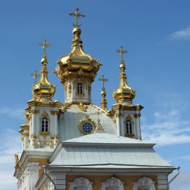 Aziz peter ve paul Sarayı kilisede peterhof.
