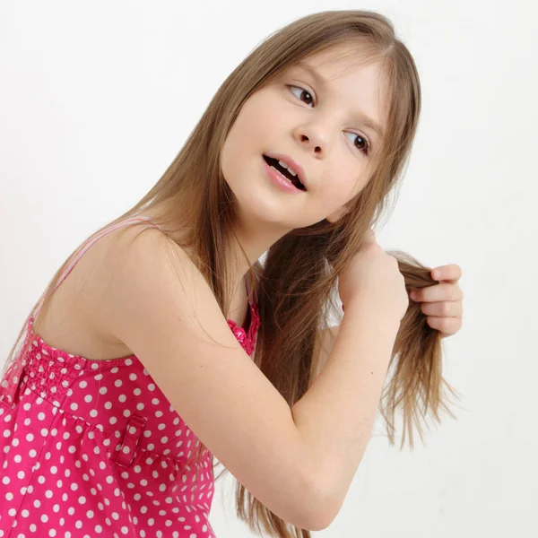 Ritratto bambina — Foto Stock