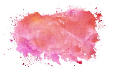 soyut suluboya splash