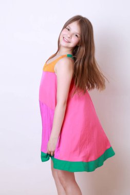 Komik çocuk güleryüzlü