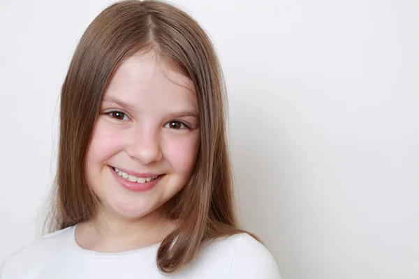 Smiley caucasian kid — Stock Photo, Image