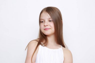 Güzel küçük kız.