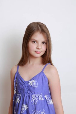 küçük kız portre Studio