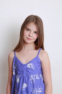 küçük kız portre Studio