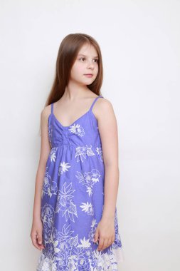 küçük kız portre Studio